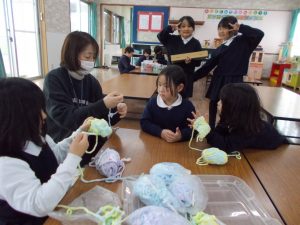 1月27日　マフラー制作